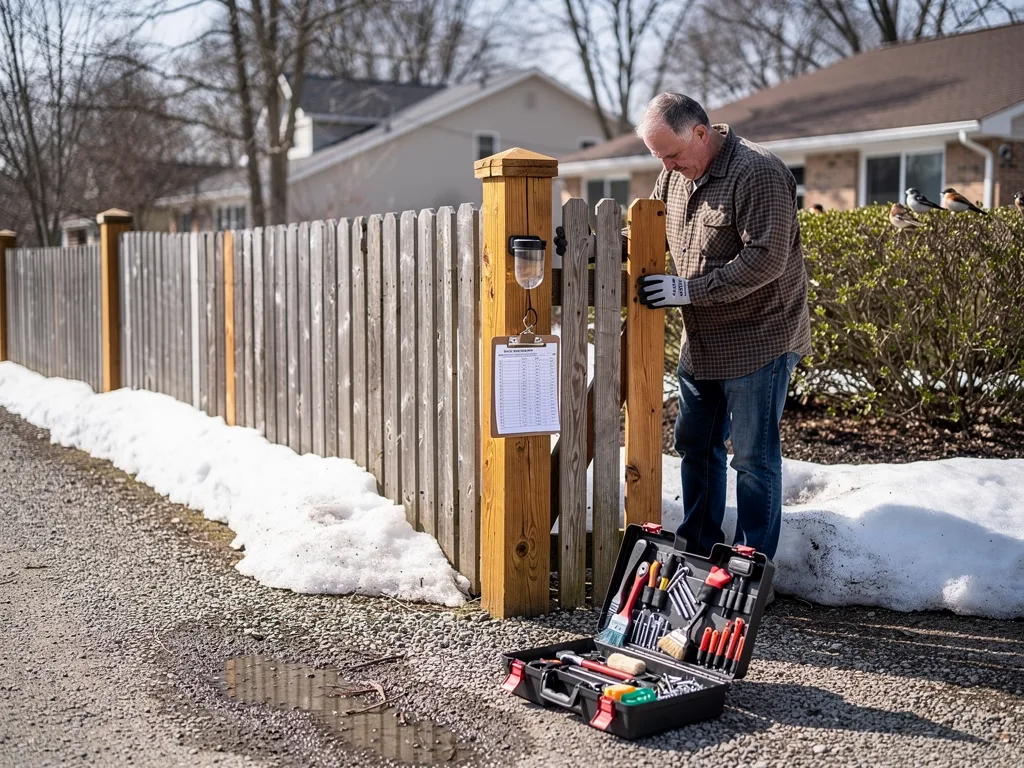 Seasonal and preventive fence care for Michigan homeowners